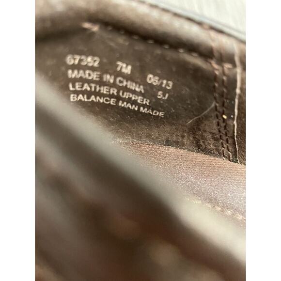 Clarks Ashland Bendable Loafers Womens Size 7M Brown Textured Leather Moccasins - Picture 13 of 13